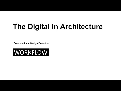 2.2. Rhino 6.0 - Workflow