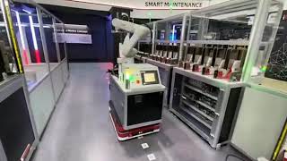 Manipulator - GoldenRetriever GR200 Autonomous Mobile Robot with Mitsubishi Collaborative Robot Arm