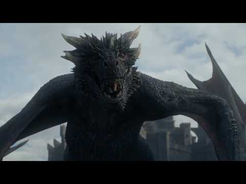 GOT: Jon Snow and dragon confrontation