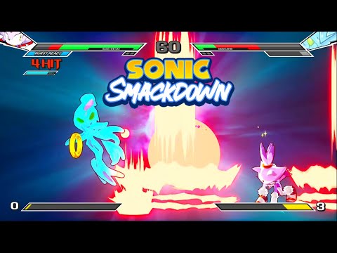 BLAZE vs CHAOS ZERO (Hardest Difficulty) Sonic Smackdown - Definitive Edition (PC)