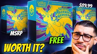 I Opened 3 Ascended Heroes ETBs… MSRP vs FREE vs $90 — Worth It?