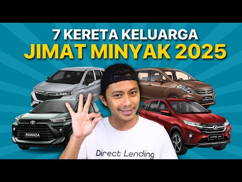 7 Kereta Keluarga Terbaik MPV Jimat Minyak 2025!
