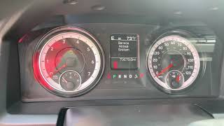 2017 Ram 1500 Troubleshooting a “ Service Air Bag” Code / Beep