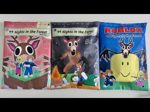 [🪵Paperdiy🪵] 99 Nights in the Forest Blind bag Compilation ASMR✨ | Satisfying | Roblox | Squishy