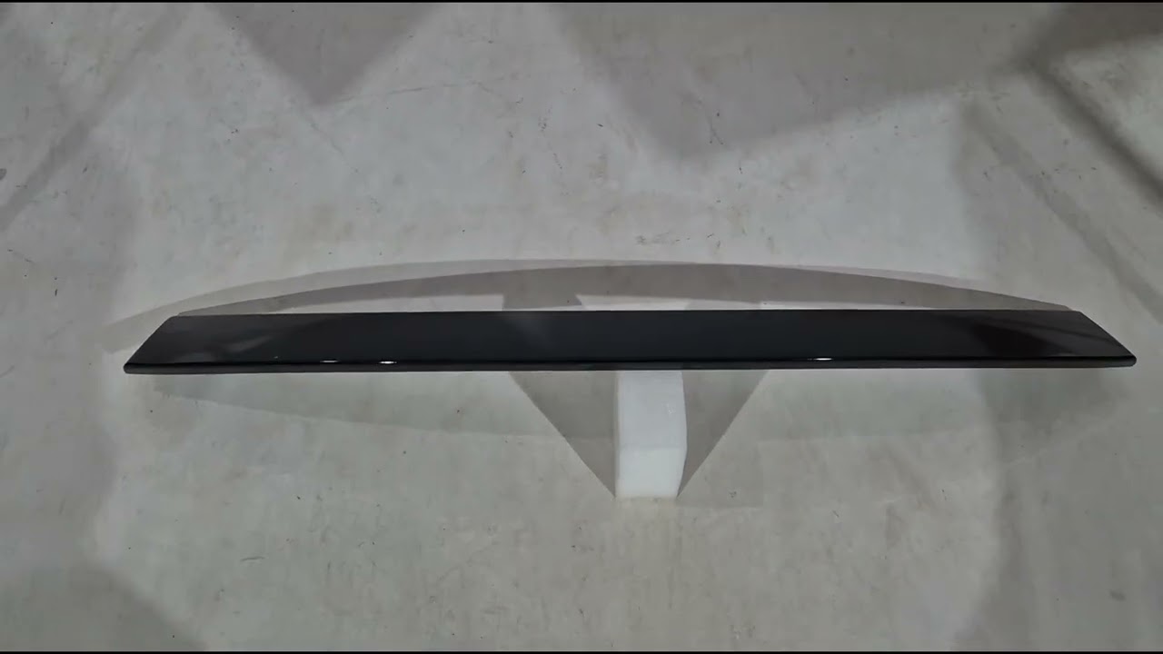 Mercedes C-class W204 2007-2015 рр. Бленда DPT V-1 (чорний глянець) Video 1