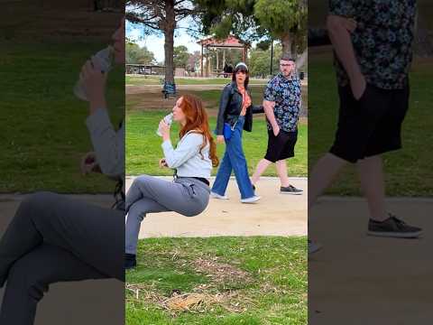 One guy fell off his bike 😅 #pranks #magic