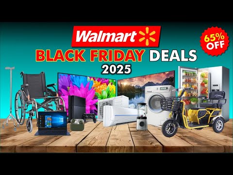 40 Best Walmart Black Friday Deals 2025 – Huge Discounts!