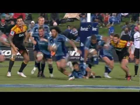 Ranger brilliant step : Super Rugby 2012 R.15 Blues vs Chiefs