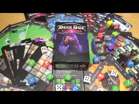 Deck Box Dungeons | Unboxing and Overview