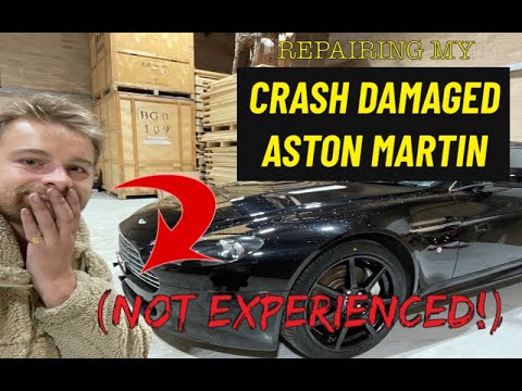 REPAIRING MY CRASH DAMAGED ASTON MARTIN VANTAGE - PT. 1