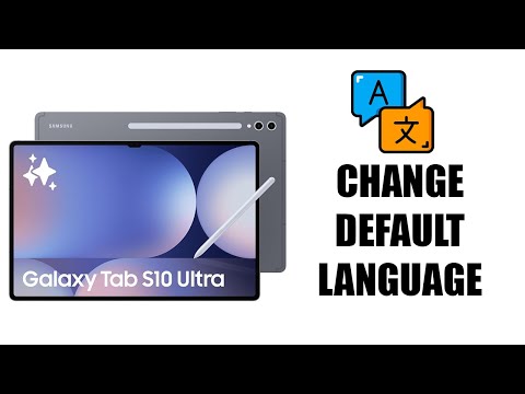 How To Change System Language On Samsung Galaxy Tab S10 / S10 Ultra