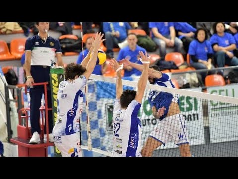 Pallavolo A2 maschile - Ortona-Brescia 3-1: highlights