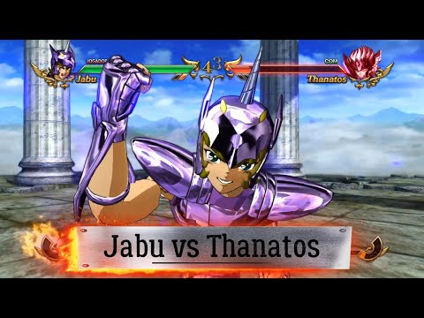 (Dublado) Cavaleiros do Zodíaco: Alma dos Soldados - Jabu vs Thanatos (3 Round)