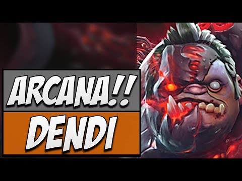 Navi.Dendi Pudge Arcana - 7481 MMR | Dota Gameplay 7.14