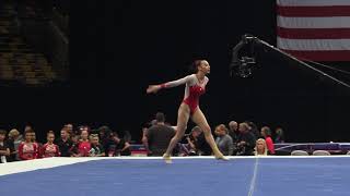 Alyona Shchennikova – Floor Exercise – 2018 U.S. Gymnastics Championships – Senior Women Day 1