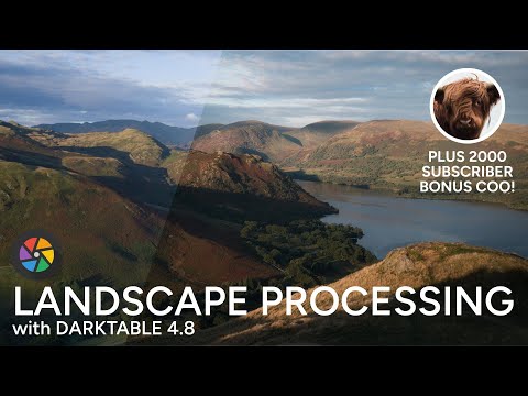 Simple Landscape Photography Workflow with Darktable