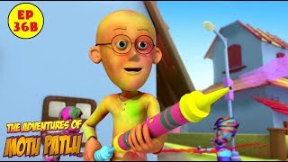 Motu Patlu  Holi  Best Cartoon For Kids