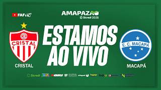 CRISTAL X MACAPÁ | AMAPAZÃO SICREDI 2026 | AO VIVO COM IMAGEM