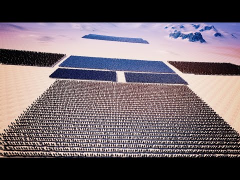 20,000 Roman Army Vs Medieval Army | Ultimate Epic Battle Simulator | UEBS