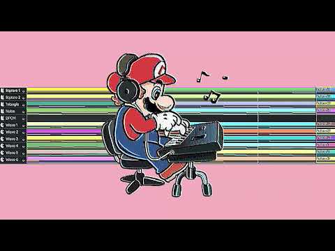 What a mario world - map 1[6-N163]