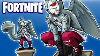 FORTNITE BR - STATUE CHALLENGE! (Weeping Angels!) Funny Moments!