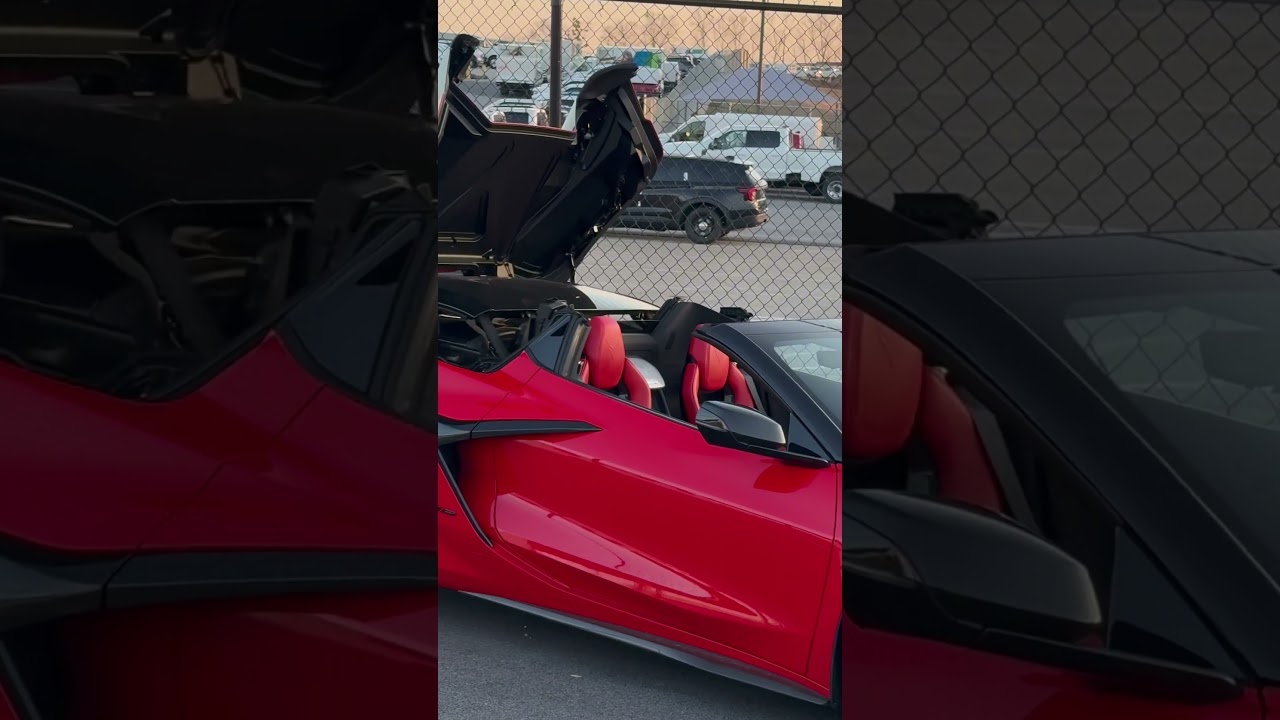 Hard top Convertible C8 CORVETTE Z06 Demo