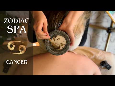 CANCER ♋︎ Personalized ASMR Spa Treatment [Real Person] [Text on Screen]