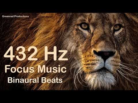 432 Hz Deep Focus Music with Beta Waves Binaural Beats, Study Music for Concentration
