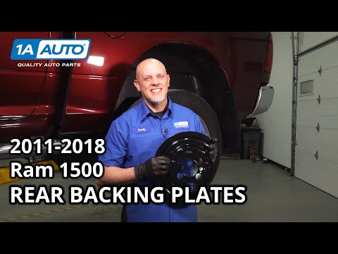 How to Replace Rear Backing Plates 2011-2018 Ram 1500