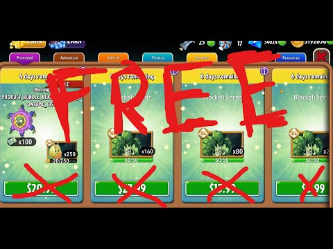 UNLOCK ANY PLANT IN PVZ2 FOR FREE!! (And Free Gems & Coins) not a scam just a pvz2 custom level mod.