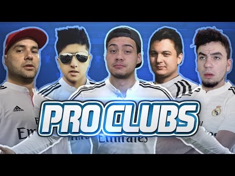 PRO CLUBS COM YOUTUBERS !!! - FIFA 16