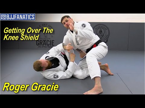 Getting Over The Knee Shield With Shoulder Following Up With Half Guard by Roger Gracie