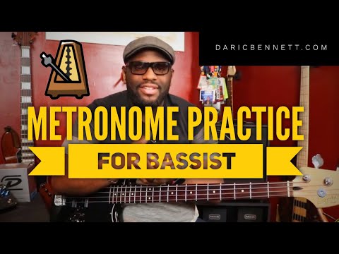 How to Practice with a Metronome - Bass Guitar Lessons - Daric Bennett Bass Lessons