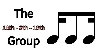 Sight Rhythm: Sixteenth-Eighth-Sixteenth Group (Semiquaver-Quaver-Semiquaver)