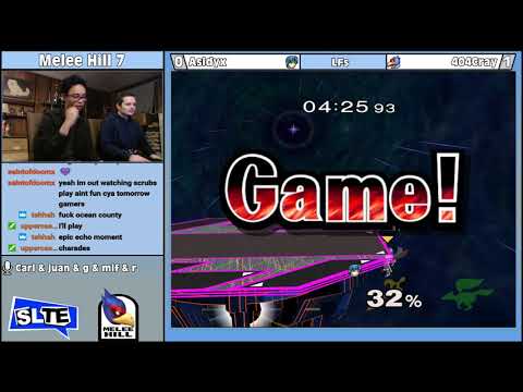 Melee Hill 7: 404Cray (Falco) Vs. Asidyx (Marth) - LF