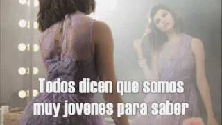 Selena Gomez &amp; The Scene - I Promise You (español) HQ