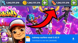 SUBWAY SURFERS MOD APK DINHEIRO INFINITO VERSÃO 3.62.0 ATUALIZADO 2026
