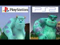 Monsters Inc Scream Team 2001 PS1 Vs PS2 Which One Is Better