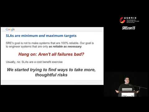 SREcon15 - Error Budgets and Risks