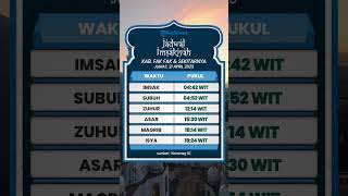 Jadwal Imsakiyah Jumat 21 April 2023 untuk Kabupaten Fakfak dan Sekitarnya