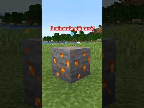 QUAL È il MINERALE PIÙ RARO di MINECRAFT?