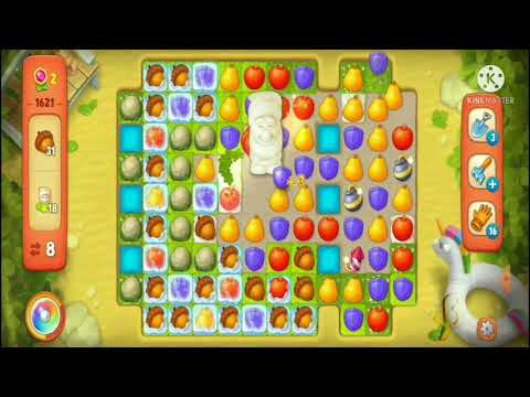 Gardenscapes Level 1621(Hard Level)