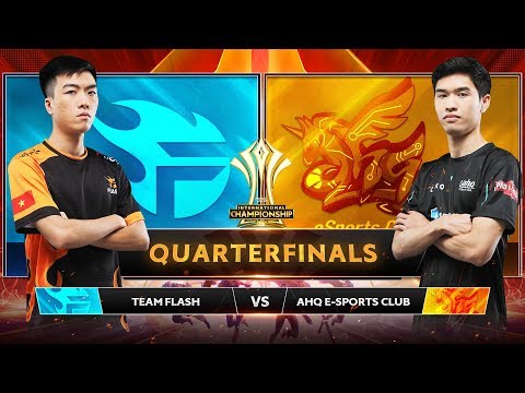 TRỰC TIẾP: TEAM FLASH vs AHQ E-SPORTS CLUB - Tứ Kết AIC 2019 - Garena Liên Quân Mobile