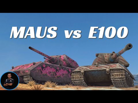 E100 vs Maus | WoT Blitz