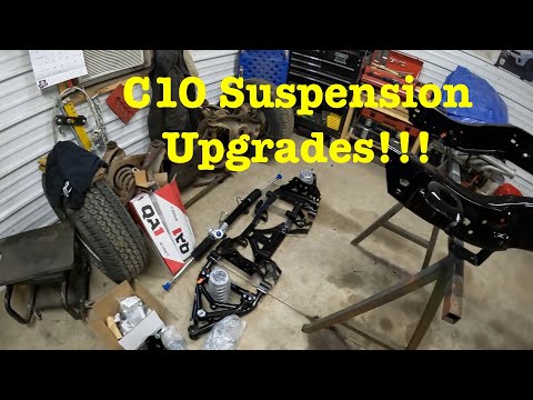Installing QA1 Coilover suspension on the 1981 C10!!!!