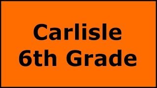 preview picture of video 'Carlisle 6th Grade'