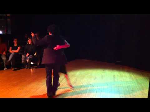 Tango Nuevo Improvisation in Montreal to Gotan Project by Burak and Marie-Noel