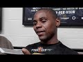 JAVIER FORTUNA SCOFFS & SMIRKS AT THE THOUGHT OF FIGHTING DEVIN HANEY