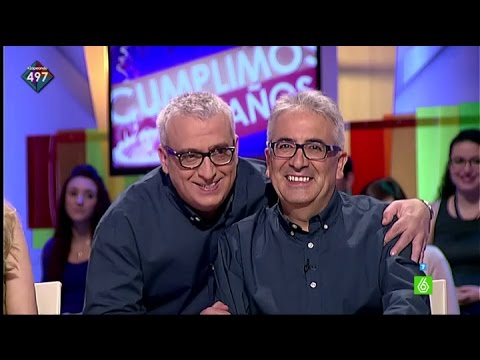 Miguel Ángel Miguel es el doble de Leo Harlem en Zapeando