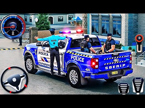 City Police Car Driving Chase 3D - Real Cop Cars Multi-Storey Simulator - Android GamePlay